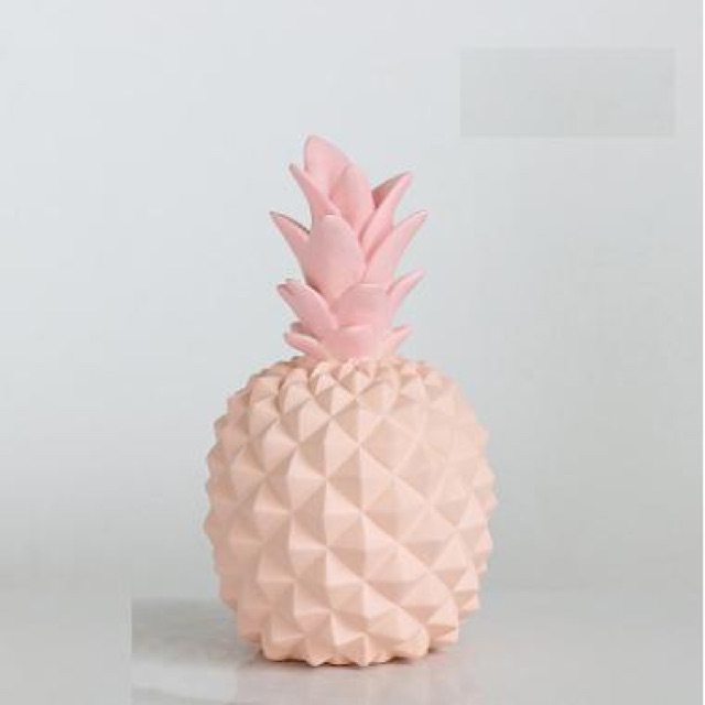 Tượng trang trí hình trái thơm siêu xinh có thể làm ống heo, quà tặng hoặc trưng bày.