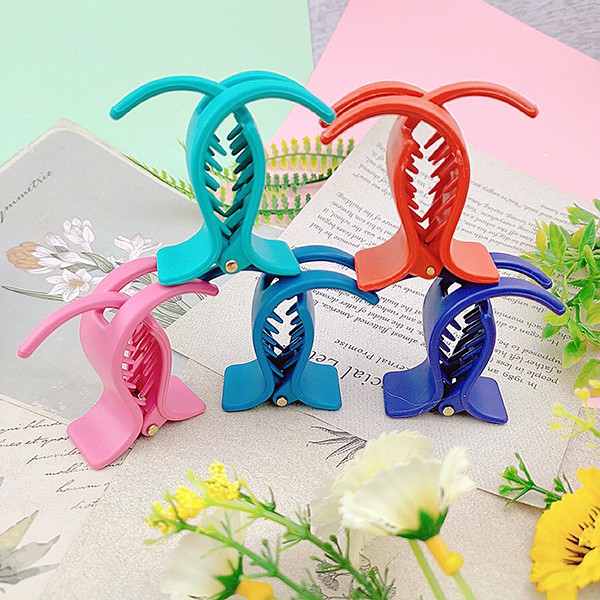 Combo 5 kẹp càng cua 3 răng ✅ FREESHIP  Combo 5 kẹp càng cua 3 răng màu ngẫu nhiên giá rẻ cực xinh - Phát Huy Hoàng