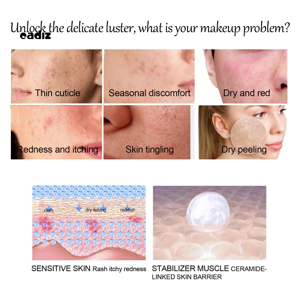 Lotion Dưỡng Da Mặt Cải Thiện Tông Màu Đỏ Cho Nam Và Nữ