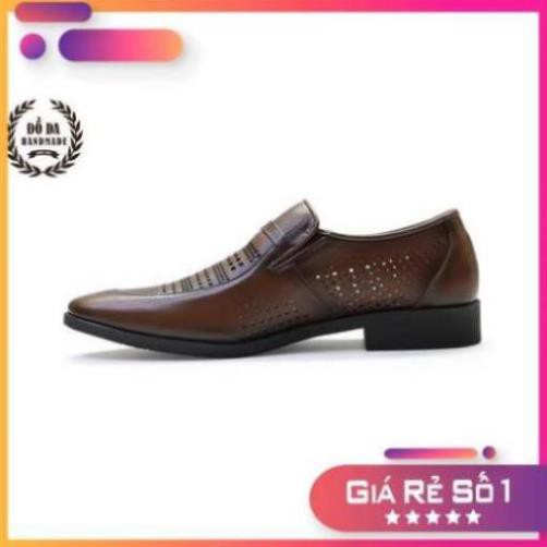 [Sale 3/3] (Hàng Cao Cấp) Giày Âu Lười Loafer Classic Chất Da Thật Sale 11 -op1 " _ '