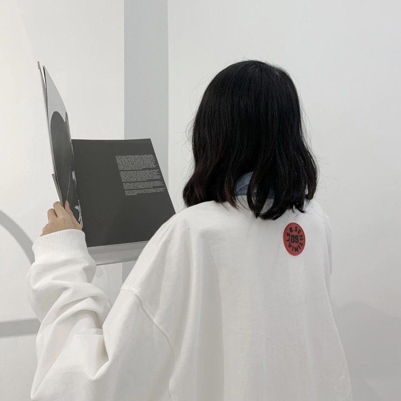 Áo Thun Polo Nam Nữ Dài Tay Vài Form Rộng Số 09 Vải Dày Mịn Thoáng Mát Thiết Kế Thời Trang Kiểu Dáng Năng Động