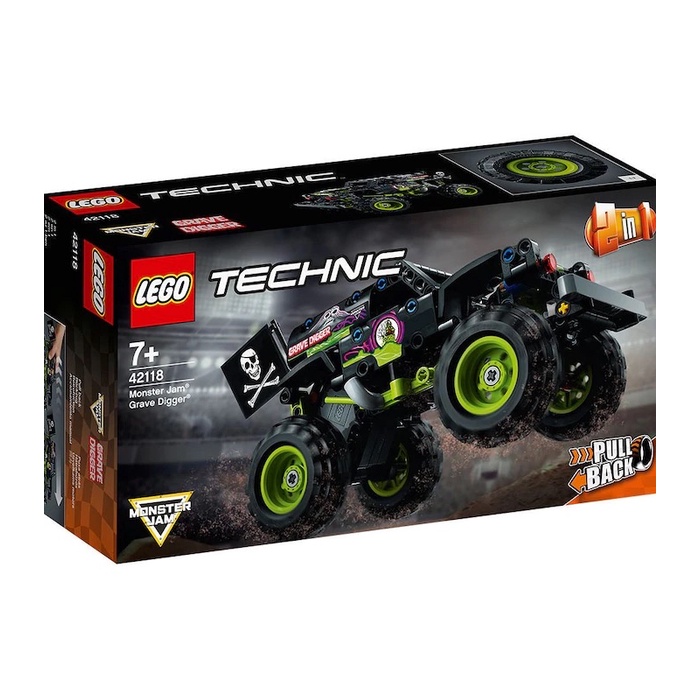 LEGO 42118 - Monster Jam Grave Digger và LEGO 42119 - Monster Jam Max-D