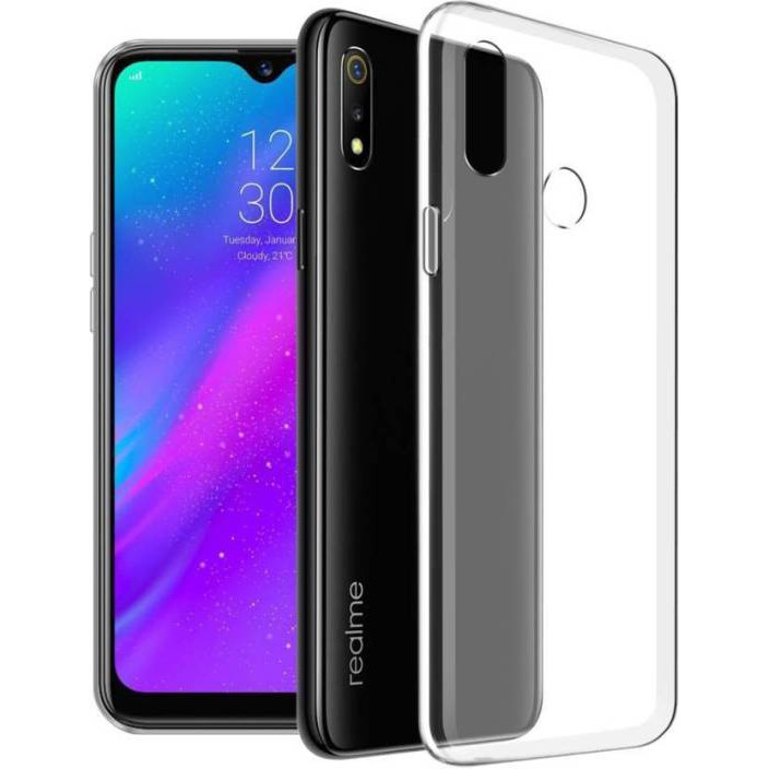 Ốp Realme 3 dẻo trong suốt (Loại đẹp)