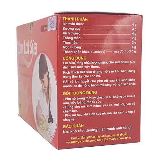 PQA Cốm Lợi Sữa - Sữa ít, sữa loãng 10 HỘP