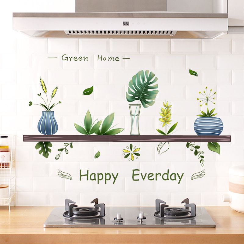 Miếng Giấy Dán Tường Nhà Bếp Cách Nhiệt Chống Dầu Mỡ, Chịu Nhiệt - Decal Dán Bếp Họa Tiết 3D (90x60cm) | BigBuy360 - bigbuy360.vn