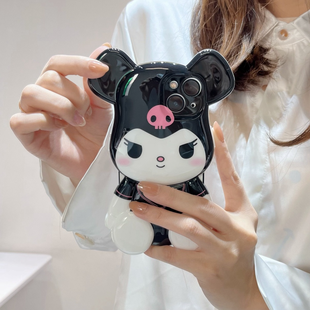 Ốp Điện Thoại tpu Mềm Hình Gấu / Cún 3d Cho iphone 14 14pro 14promax 14plus 13 pro max 12 pro max 11 pro max xsmax