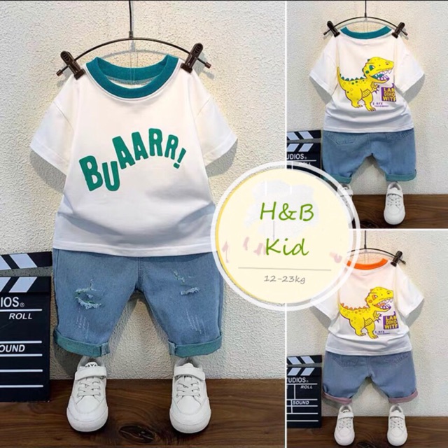 Bộ khủng long Buaarr bé trai