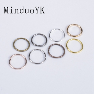 Bộ 200 khoen tròn kích thước 4-10 mm để làm trang sức thủ công
