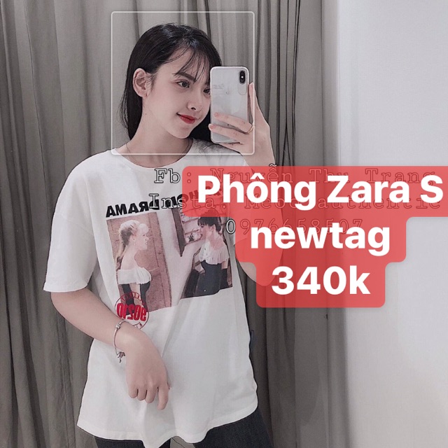 Áo phông zara newcollection size S