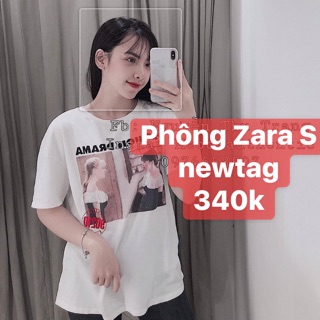 Áo phông zara newcollection size S