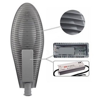 Đèn đường 100w kiểu chiếc lá ( công suất đủ)