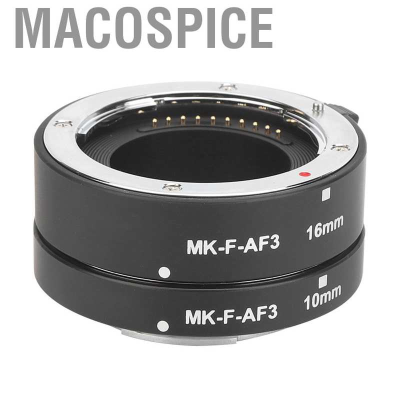AUTO FOCUS Ống Kính Mở Rộng Macospice Meike Mk-F-Af3 Cho Máy Ảnh Fuji Fujifilm 10 + 16mm
