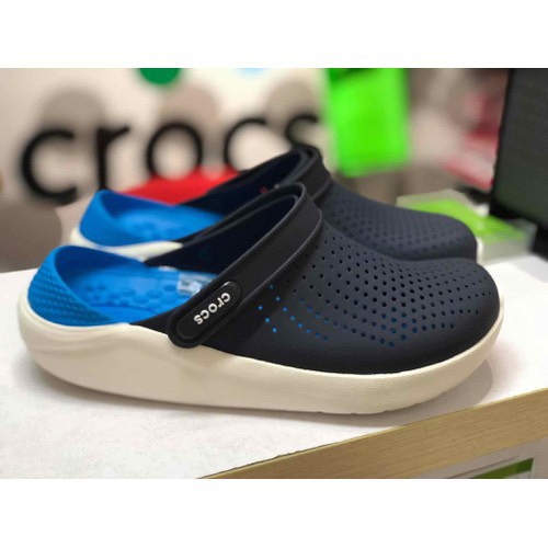Dép Cross cho nam và nữ đủ size 36, 37, 38, 39, 40, 41, 42, 43, 44, SUCLITTERDIRE  xanh navy xanh duong xuất khẩu