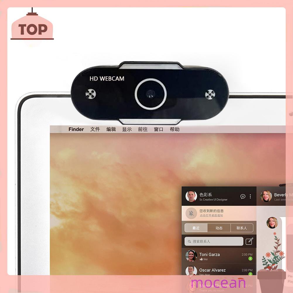 Webcam Mocean 720p Hd Usb 2.0 Cho Máy Tính