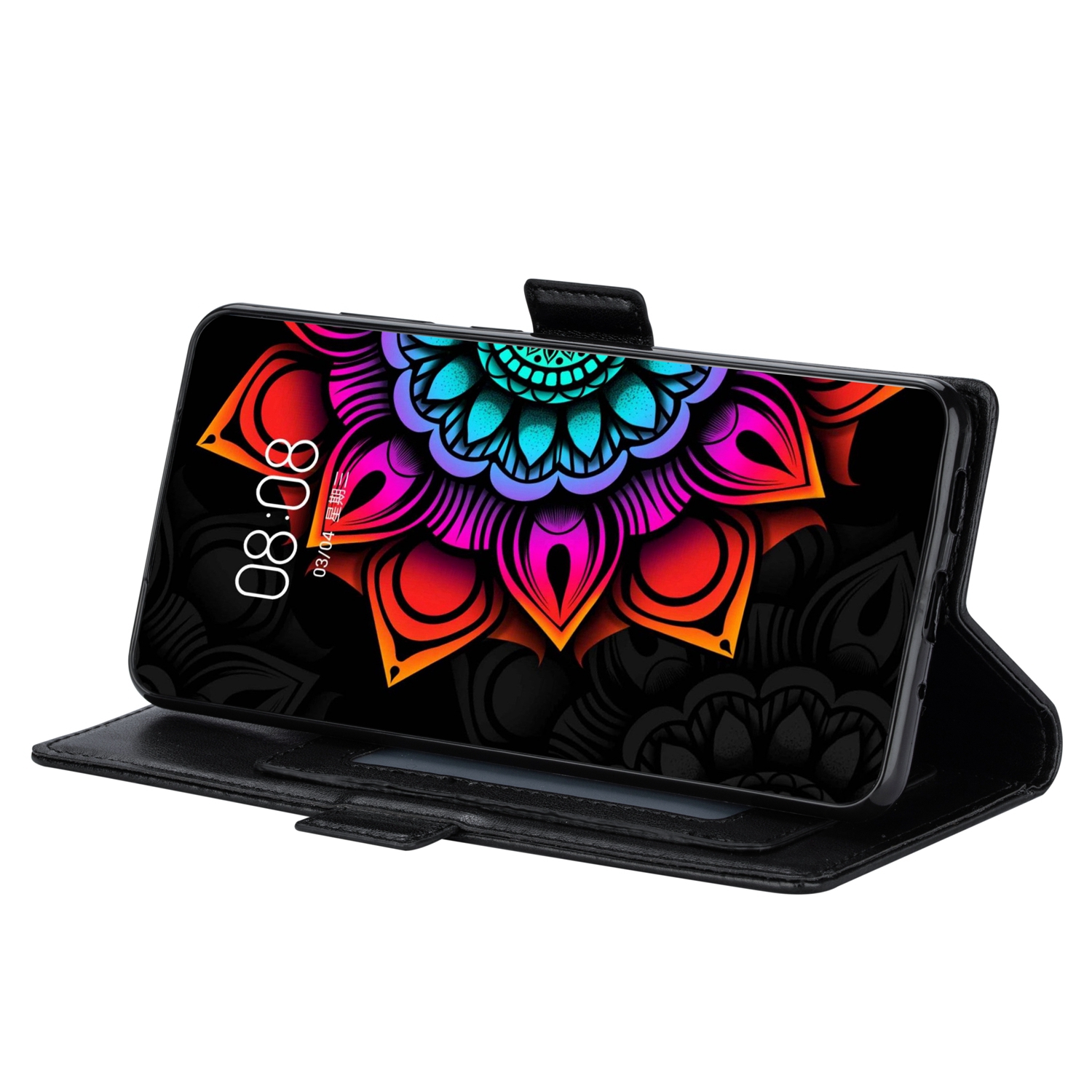 MANDALA Ốp Lưng Nắp Gập In Hình 3d Cho Điện Thoại Samsung Galaxy Note 8 / Note 9 / Note 10 / Note 10 Plus / Note 20 / Note 20