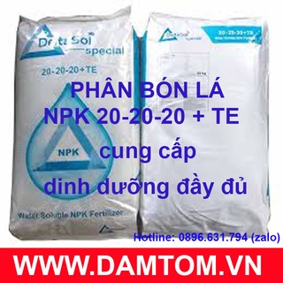 Phân npk đức 20-20-20+te 1kg
