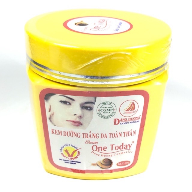 Kem dưỡng trắng da toàn thân One today 80g