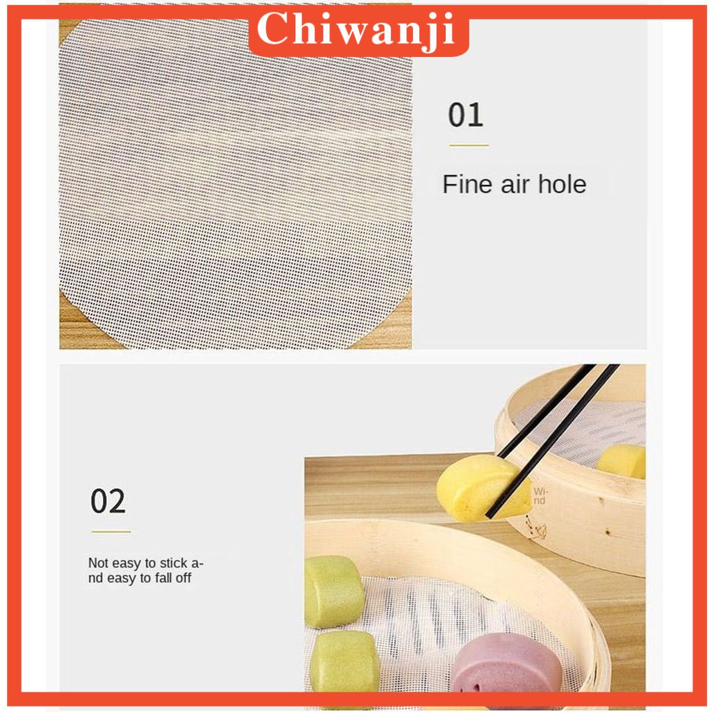 Set 5 Tấm Lót Silicone Chống Dính Dùng Làm Bánh Bao Tiện Dụng