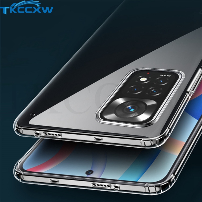 Ốp Điện Thoại TPU Mềm Trong Suốt Siêu Mỏng Dành Cho Xiaomi Poco M4 Pro X4 NFC X4 Pro Redmi 10C Redmi Note 11S 11T 11 Pro