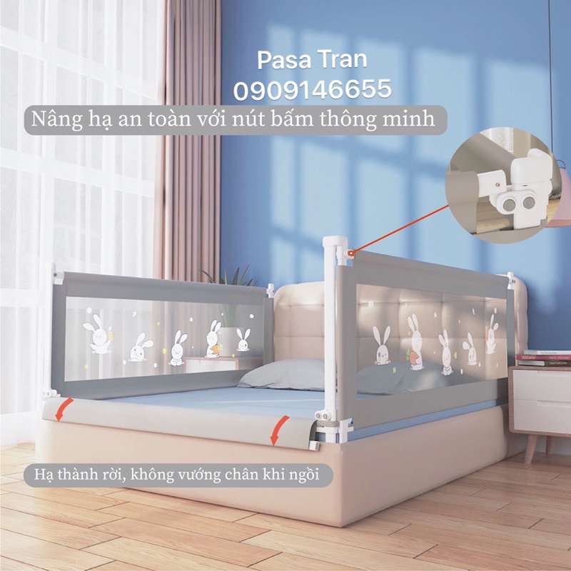 Thanh chắn giường Honper loại cải tiến cao cấp nhất