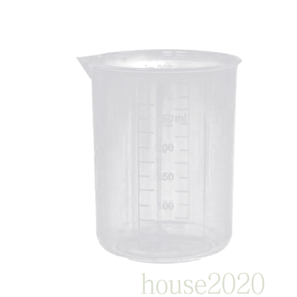 Cốc Đo Lường Bằng Nhựa Dung Tích 250ml Tiện Dụng Cho Nhà Bếp / Trường Học 2020