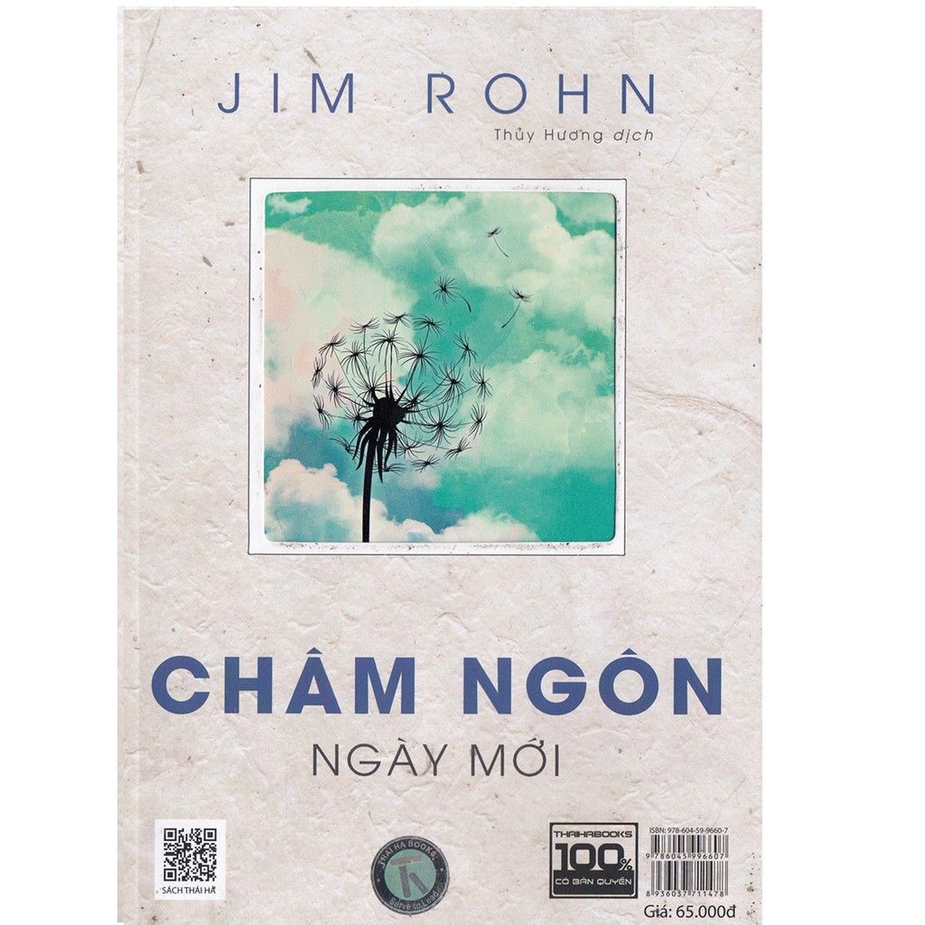 Sách Thái Hà- Jim Rohn - Bốn Mùa Cuộc Sống - Châm Ngôn Ngày Mới