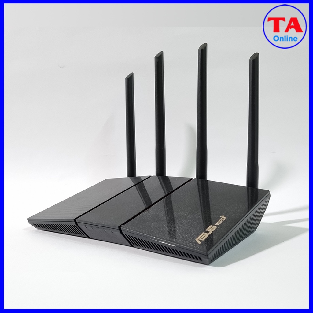 Router WiFi 6 ASUS RT-AX56U V2 - Bộ phát WiFi chuẩn AX băng tần kép 1800 Mbps - Model: AX56U V2