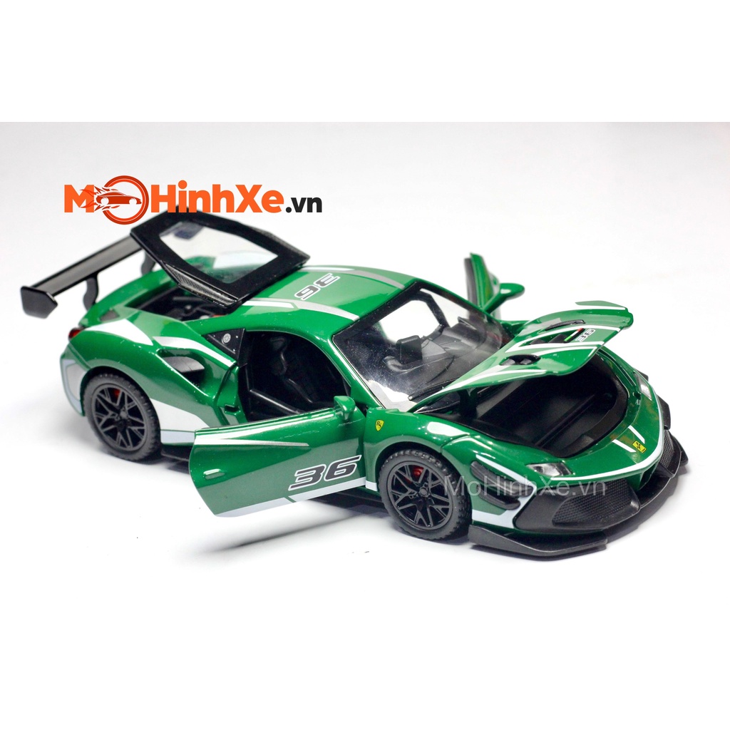 MÔ HÌNH XE FERRARI 488 CHALLENGE EVO 1:32 DOUBLE HORSES