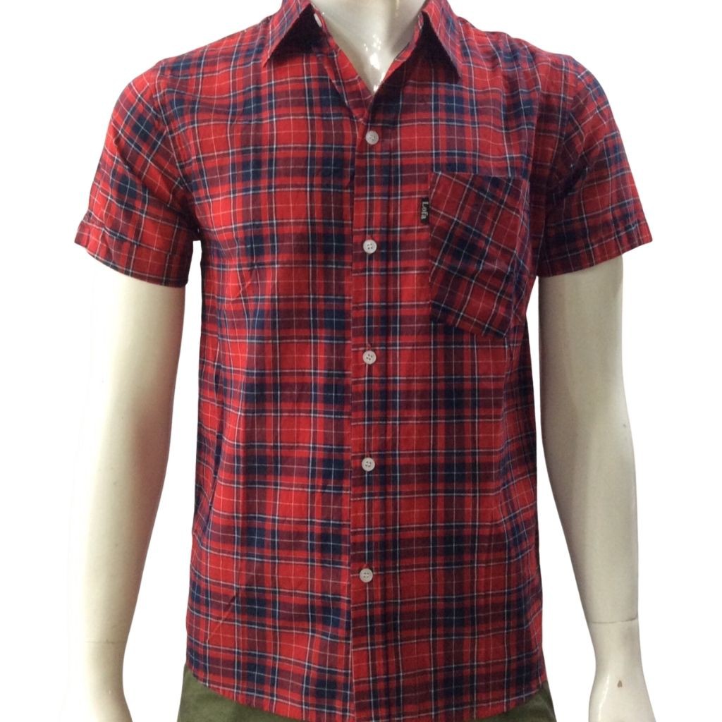 Áo Sơ Mi Nam Tay Ngắn ❤️FREESHIP❤️ Áo Sơ Mi Chất Kate, Form Suông Đẹp, Nhiều Màu, Thoải Mái Khi Mặc | BigBuy360 - bigbuy360.vn