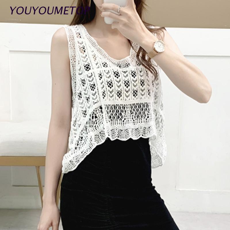 Áo Len Dệt Kim Dáng Ngắn Phong Cách Boho Nhẹ Nhàng Thời Trang Mùa Hè Dành Cho Nữ