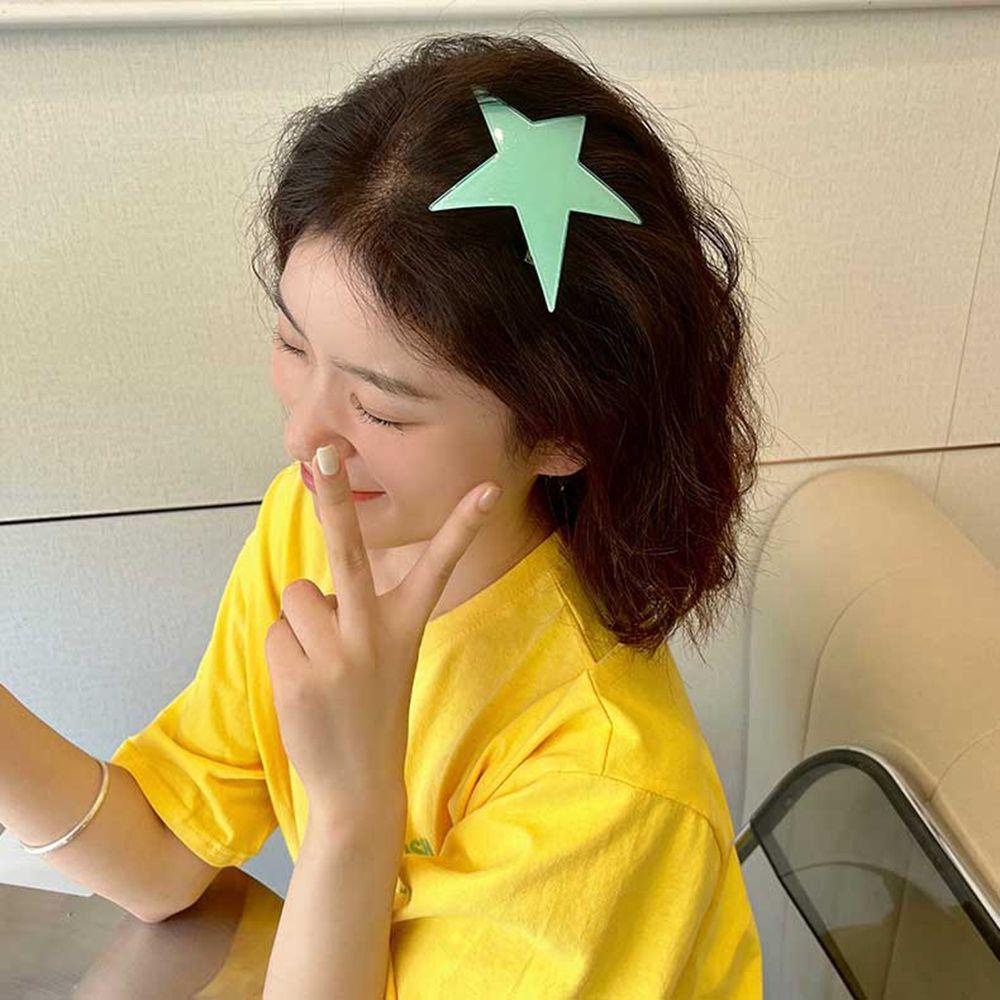 Kẹp Tóc Hình Ngôi Sao Phong Cách Hàn Quốc Cho Nữ