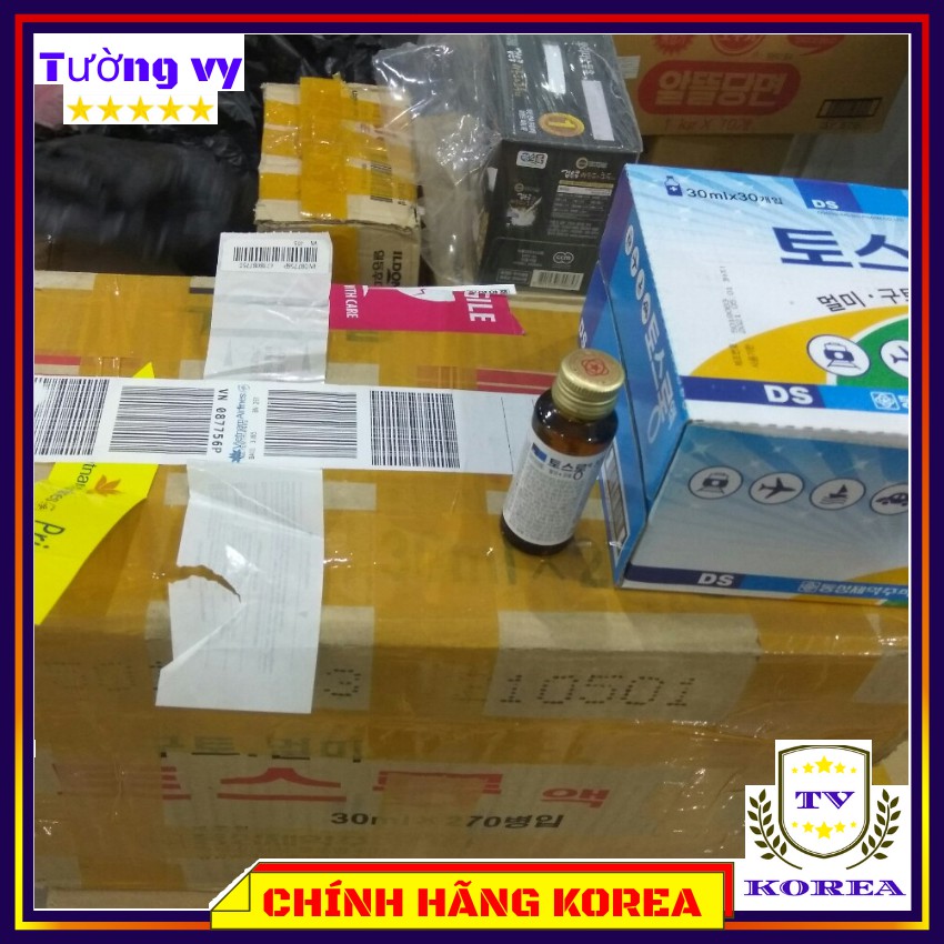 Nước chống say tàu xe chính hãng hàn quốc, lẻ 1 chai 30ml, tuongvykorea