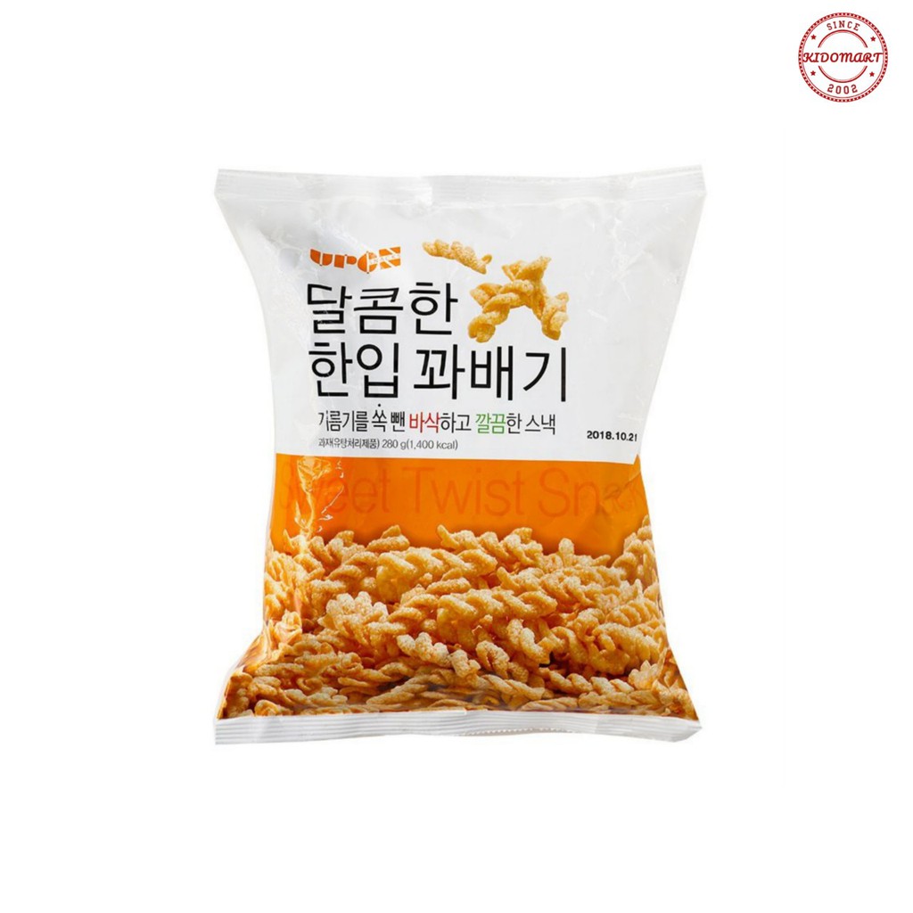 Quẩy Xoắn Hàn Quốc Upon Snack Gói 280g