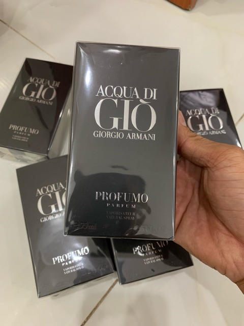 [FreeShip] Nước hoa nam Acqua di Gio Profumo (Gio đen edp) 75ml fullbox.