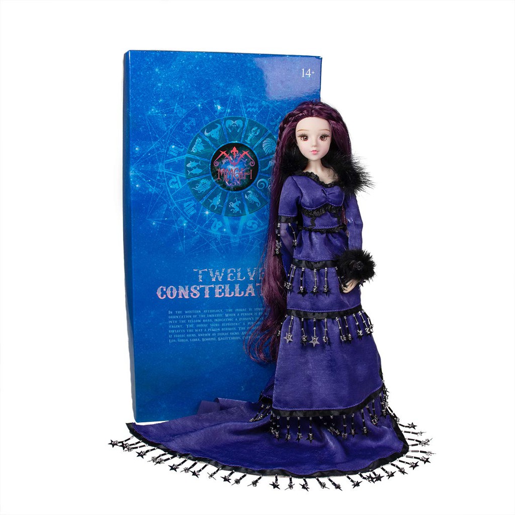 Búp Bê Khớp Cầu 12 Cung Hoàng Đạo ICY Fortune Days Mystery Magic Girl 12 Constellation Series Doll