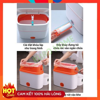 Thùng Rác Thông Minh Tự Động Đóng Gói Joybos11L-Vô cùng tiện lợi Cho Nhà Bếp Nhà Vệ Sinh, Kèm quà tặng 1 túi đựng rác