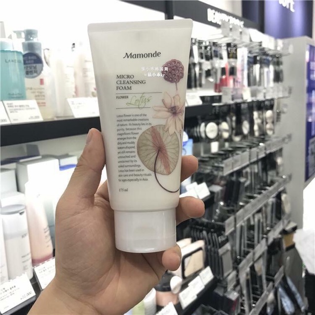 SỮA RỬA MẶT MAMONDE LOTUS MICRO CLEANSING FOAM 15ml