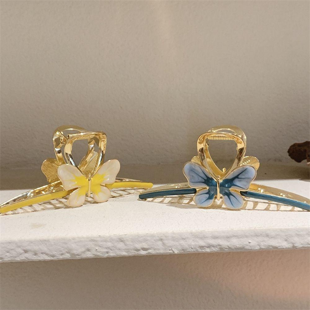 Kẹp Tóc Hình Nơ / Cá Mập Họa Tiết Hình Học Ngọt Ngào Sáng Tạo Cho Nữ