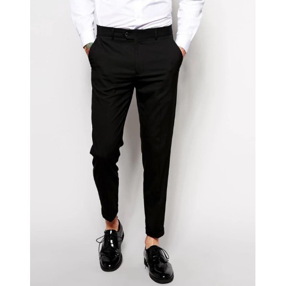 Quần âu nam Vải Tuyết Hàn chống nhăn chất liệu siêu mát, cam kết đẹp như hình(Màu Đen) | BigBuy360 - bigbuy360.vn