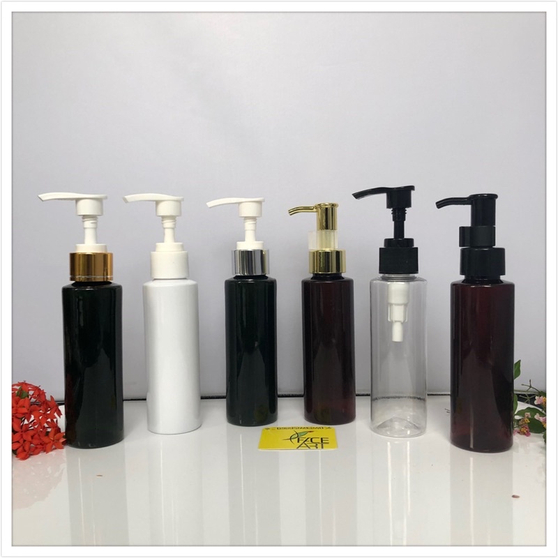 Chai Xanh vòi nhấn đựng dầu gội , Sữa tắm 100ml / 150ml / 250ml / 300ml / 500ml - Bình nhựa xanh vòi bump chiết Mỹ phẩm