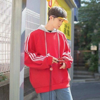 ÁO HOODIE SỌC PHỐI NÓN