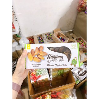 Hàng Chà Là Sấy Dẻo Nguyên Cành Sanwan Tunisia 500g