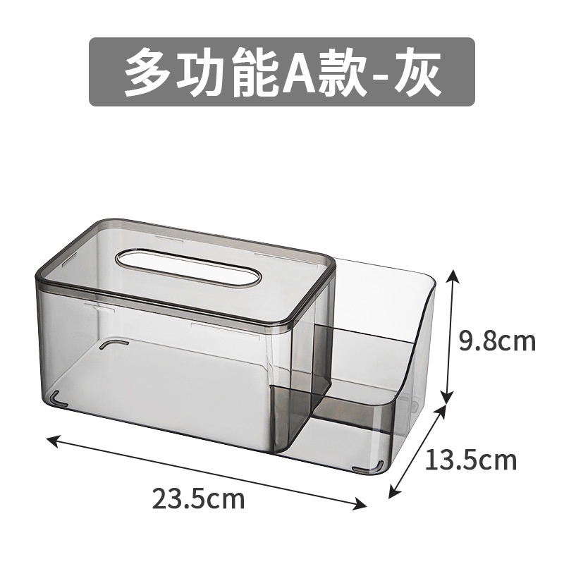 Hộp Đựng Khăn Giấy Trong Suốt Đa Năng Để Bàn Trang Trí Nhà Cửa