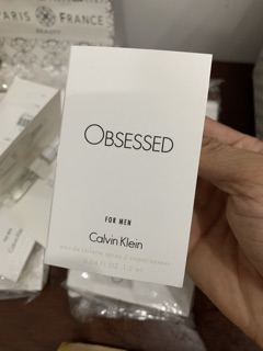 Nước hoa vials ck Obsessed for men 1.2ml