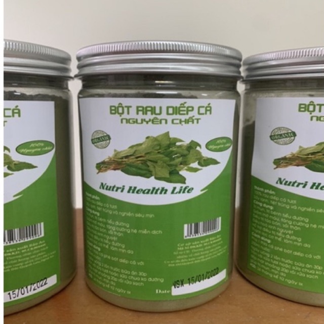 Bột diếp cá sấy lạnh hộp 250g