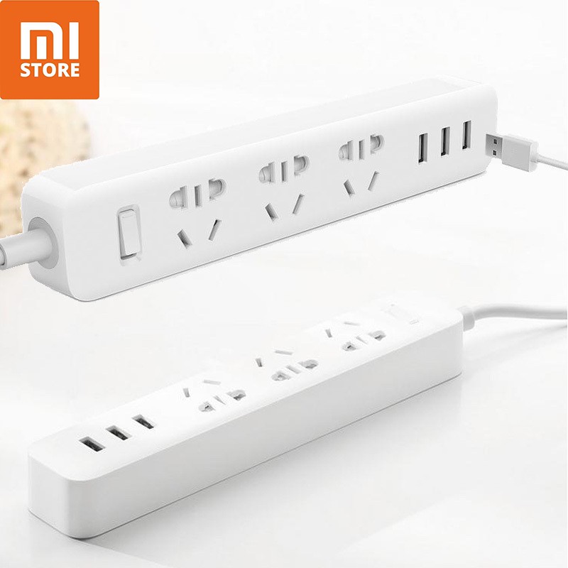 Ổ Cắm Điện Xiaomi Mijia 27W 3 USB sạc nhanh / Xiaomi Power Strip 3 USB