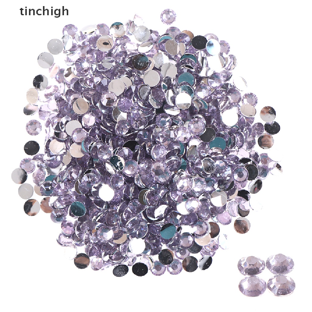 Set 1000 Hạt Pha Lê Sữa AB 5mm Trang Trí Quần Áo / Móng Nghệ Thuật