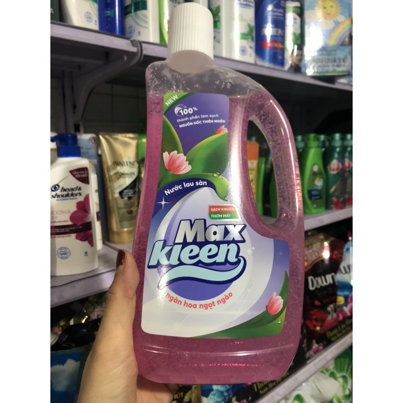 Nước lau sàn maxkleen chai 1kg
