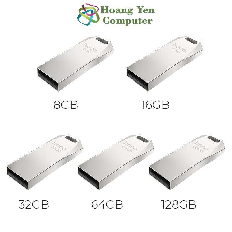USB 2.0 Hoco UD4 Hợp Kim Kẽm, Dung Lượng 16/32/64/128 GB - BH 5 Năm Chính Hãng - Hoàng Yến Computer