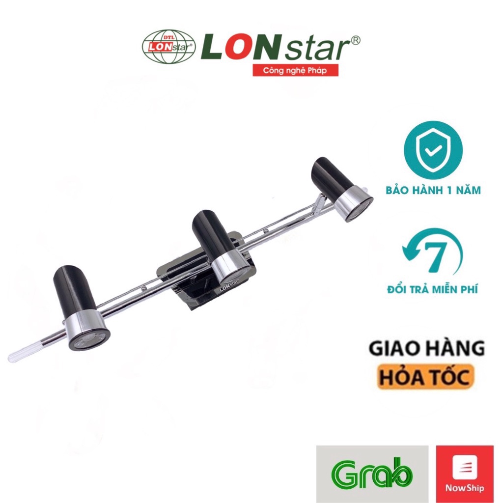 Đèn soi tranh ,đèn rọi gương LED COB hiện đại thương hiệu LONstar (8149-3)- ĐIỂU CHỈNH ĐƯỢC GÓC CHIẾU